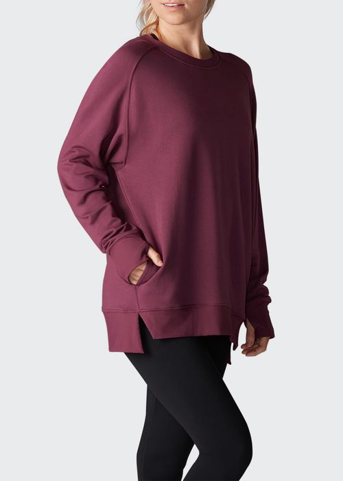 Raglan-Sleeve Sweatshirt