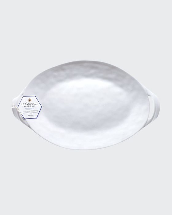 Bianco Handled Platter, 16"