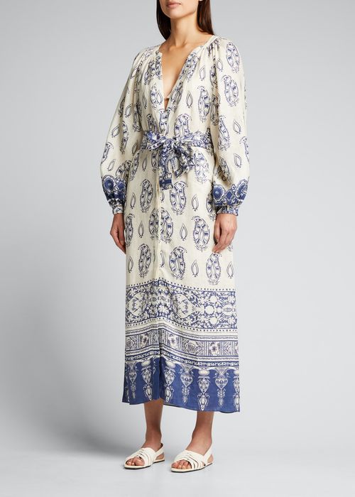 Afternoon In Fez Midi Dress