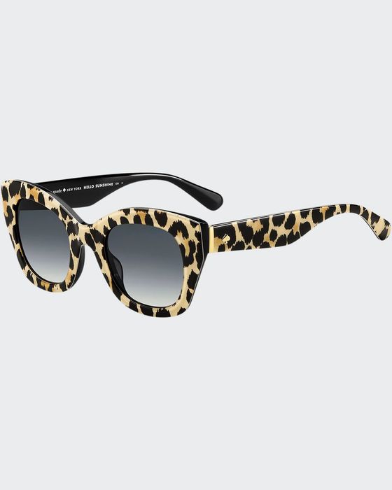 acetate cat-eye sunglasses