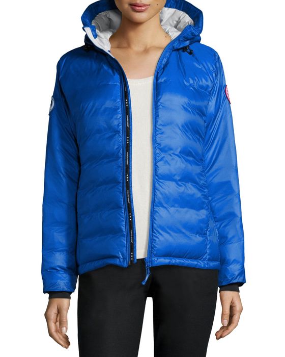 PBI Camp Hooded Packable Puffer Jacket, Royal Blue