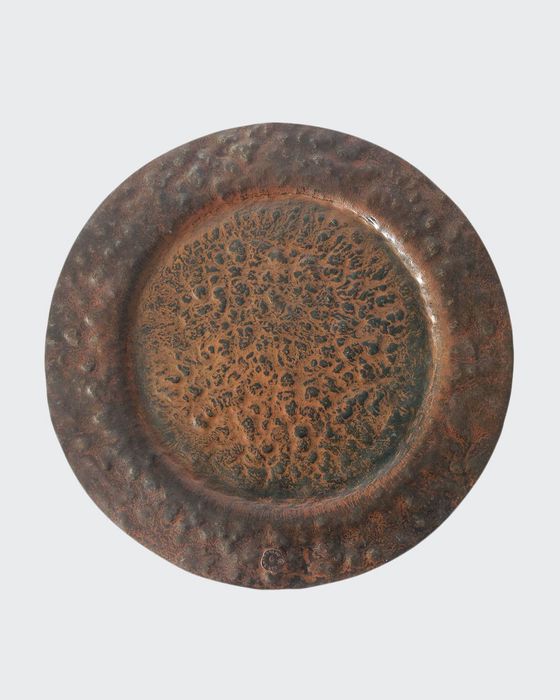 Double Hammered Charger Plate