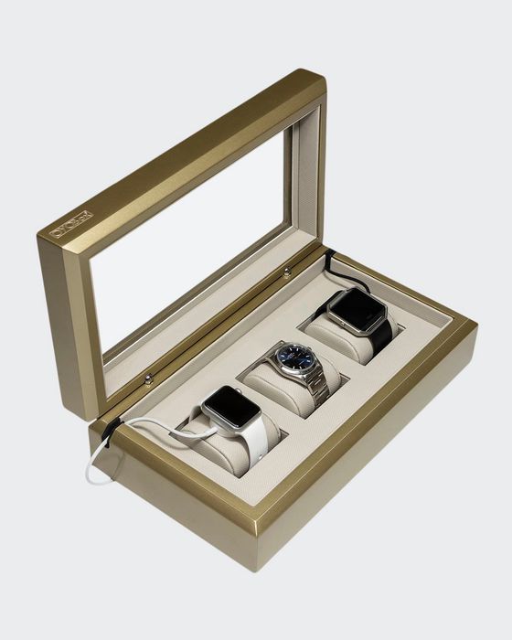 Wood Smart Watch Box, Painted