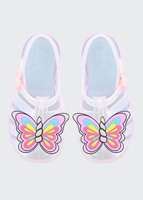 Unicorn Horn & Butterfly Wing Jelly Sandals, Baby/Toddlers