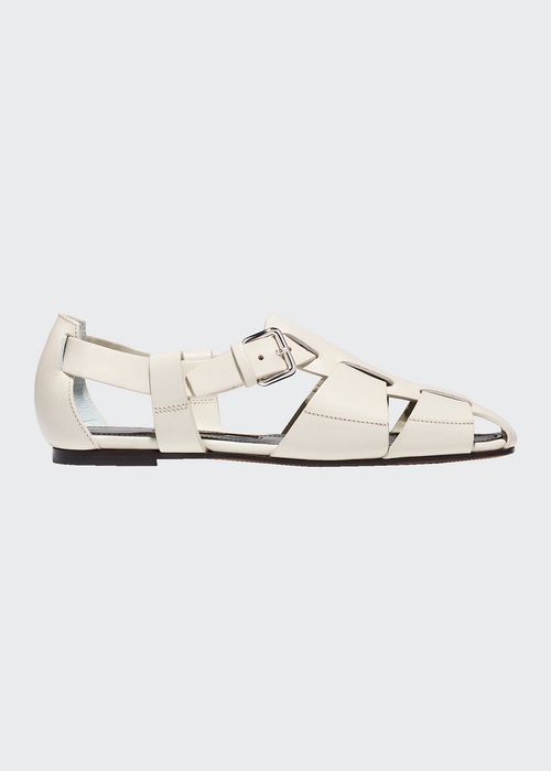 Ernest Woven Leather Sandals