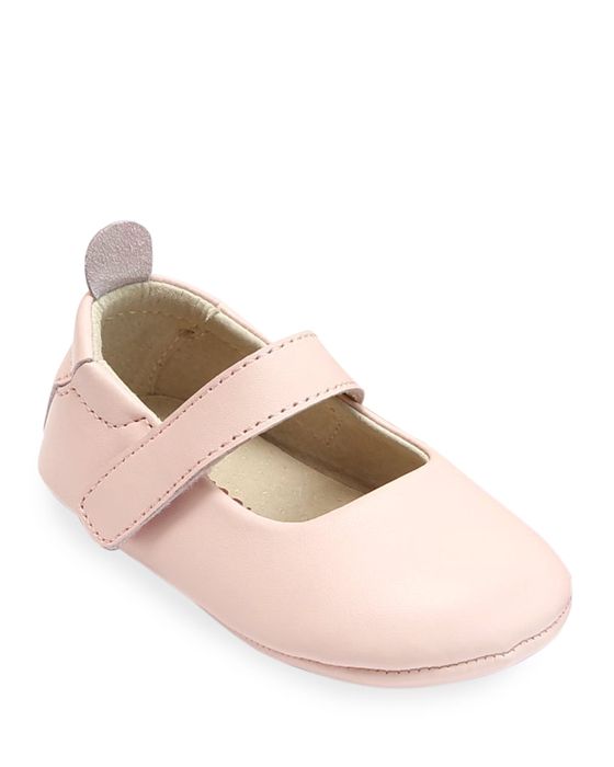Charlotte Leather Mary Jane Crib Shoes, Baby
