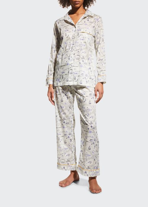 Los Angeles Cotton Pajama Set
