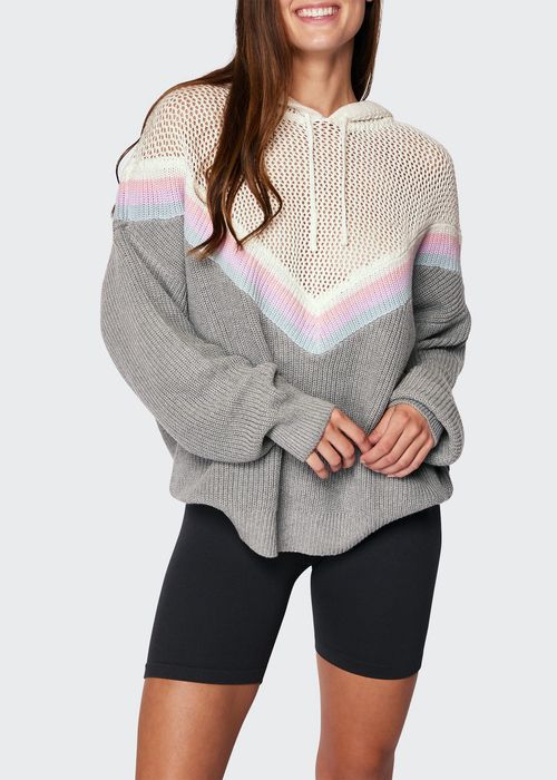 Amar Meshed Up Hoodie Sweater