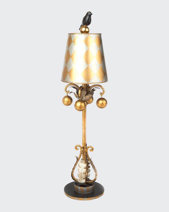 Golden Hour Buffet Lamp