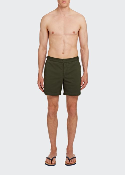 Men's Bulldog Cotton Twill Shorts