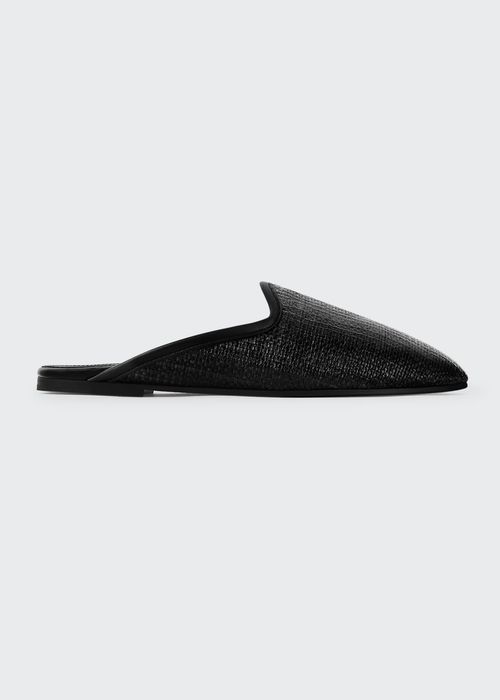 The Raffia Slipper