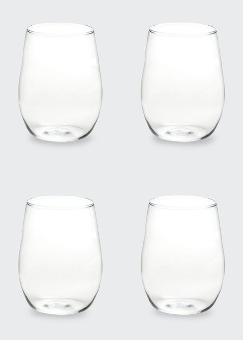 Farm To Table Stemless Wine Glasses, Set of 4