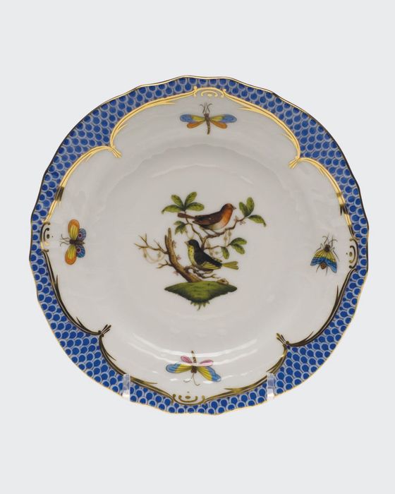 Rothschild Bird Blue Motif 3 Bread & Butter Plate