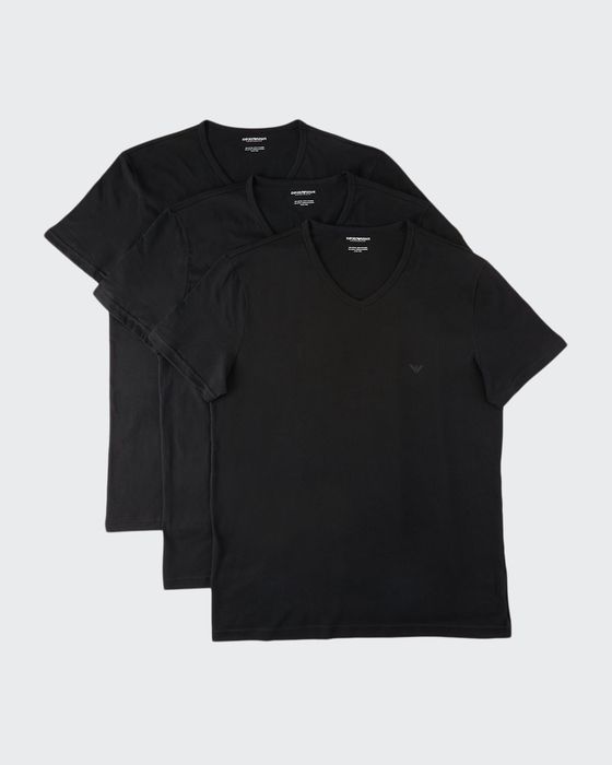 Men's V-Neck Three-Pack T-Shirts