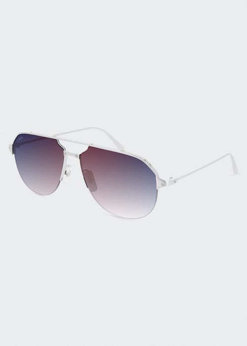 Men's Ct0229S-004 60 Metal Sunglasses