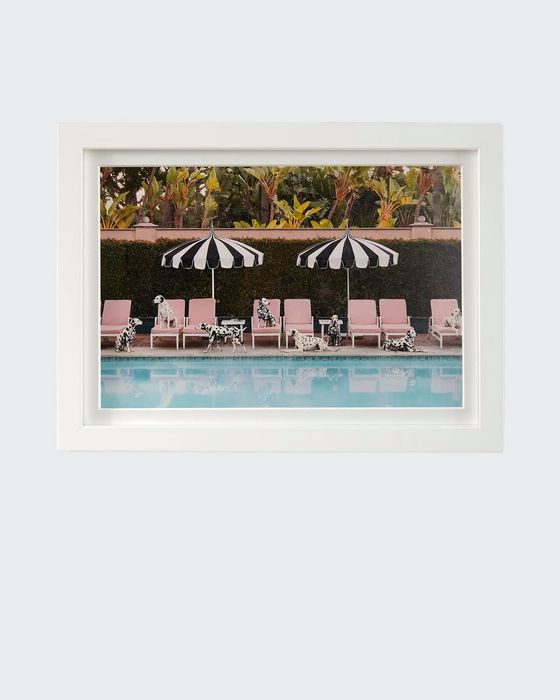 "Spotted at the Beverly Hills Hotel" Mini Giclee Print