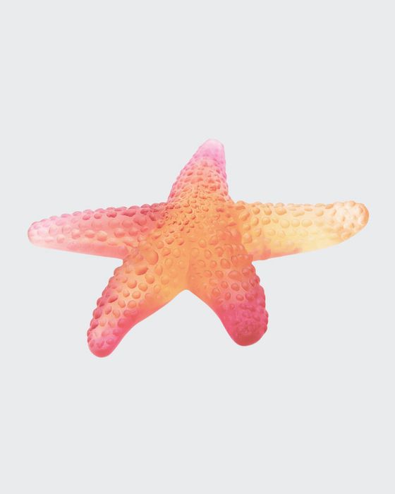 Coral Sea Starfish, Amber/Red