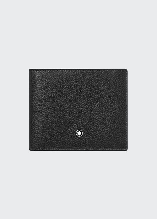 Men's Meisterstuck Soft Grain Leather Bifold Wallet