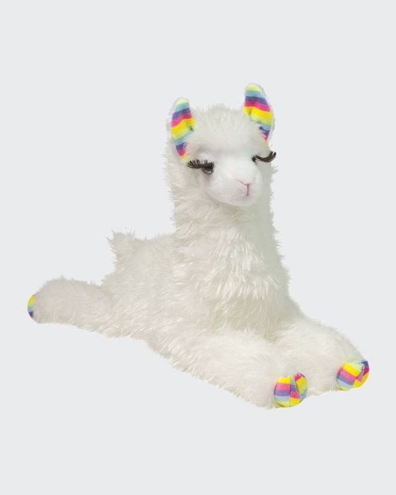 Arco Rainbow Fuzzle Llama Plush