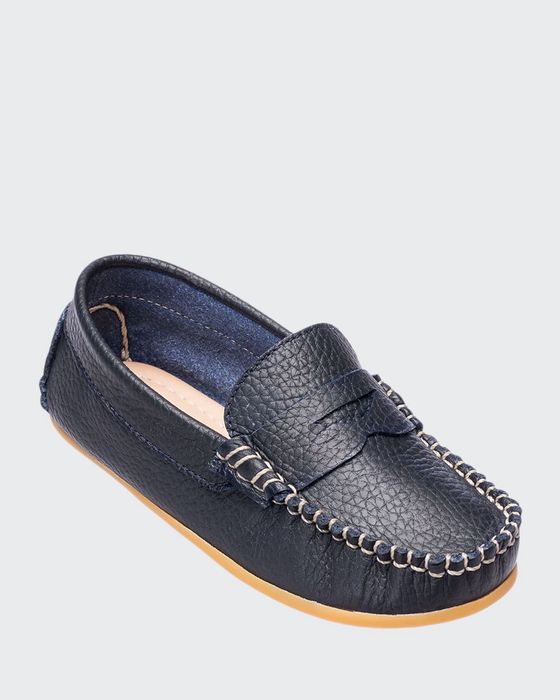 Alex Leather Driver Loafers, Toddler/Kids