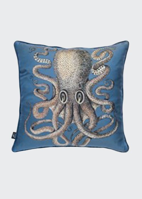 Silk cushion Polipo Octopus