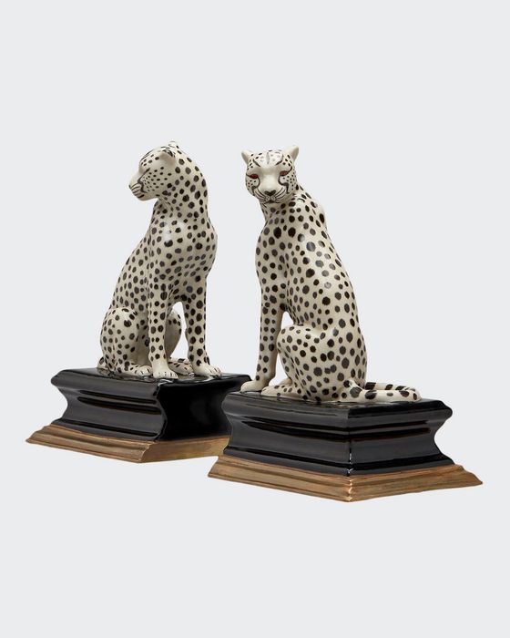 House of Hackney Cheetah Bookends