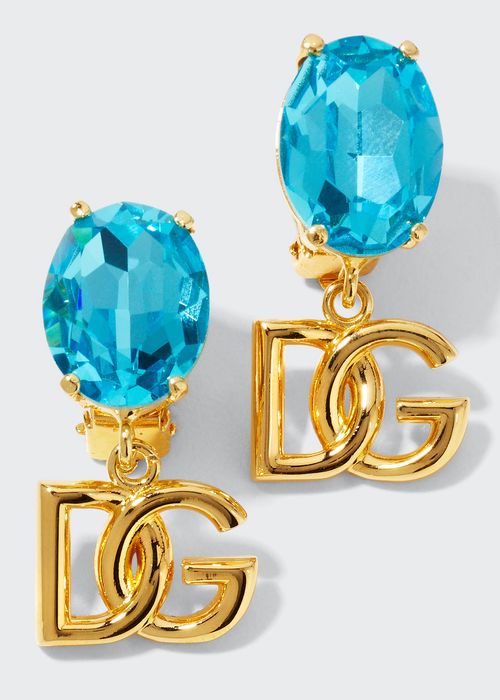 Blue Stone DG Drop Earrings