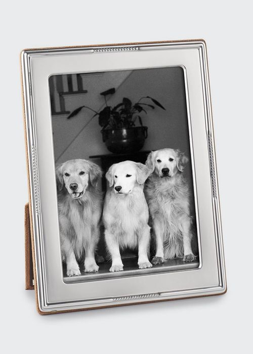 Sterling Silver Beaded Photo Frame, 4" x 6"
