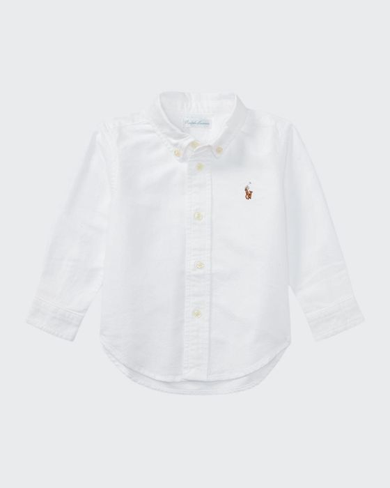 Oxford Chambray Shirt, Size 9-24 Months