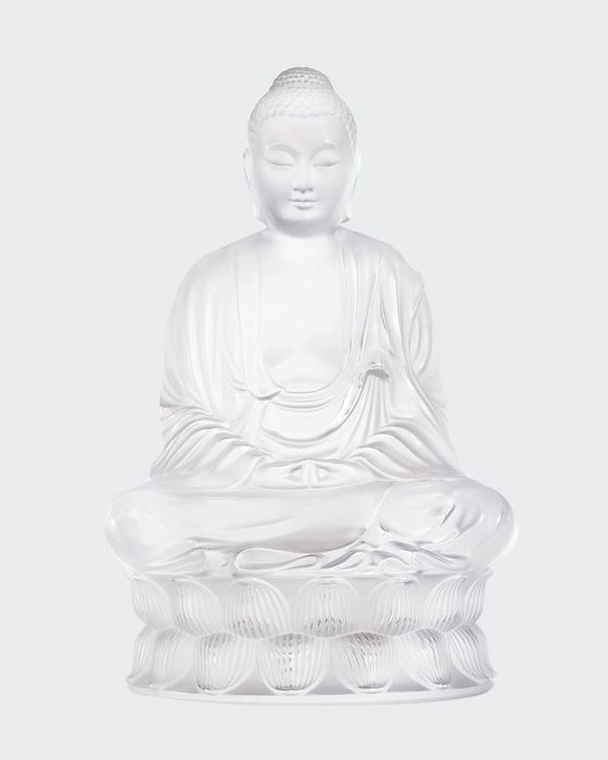Clear Buddha Figure