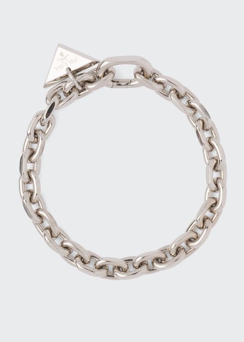 Men's Sterling Silver Chain Bracelet