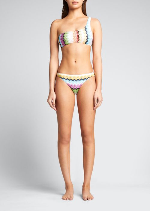 One-Shoulder Two-Piece Bikini Set