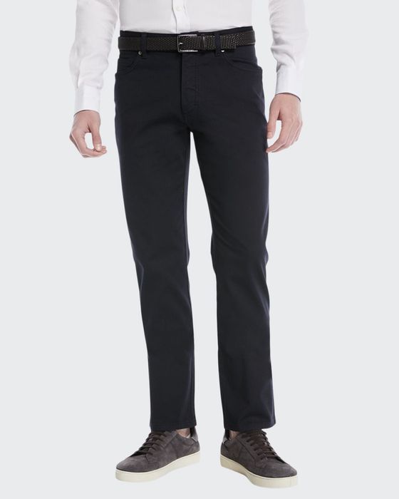 Men's Cotton Canvas Regular-Fit Chino Pants