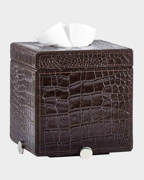 Discus Brown Tissue Box Cover