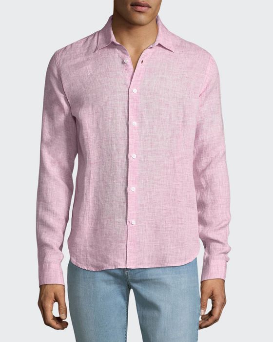 Men's Morton Tailored Sport Shirt, Pink