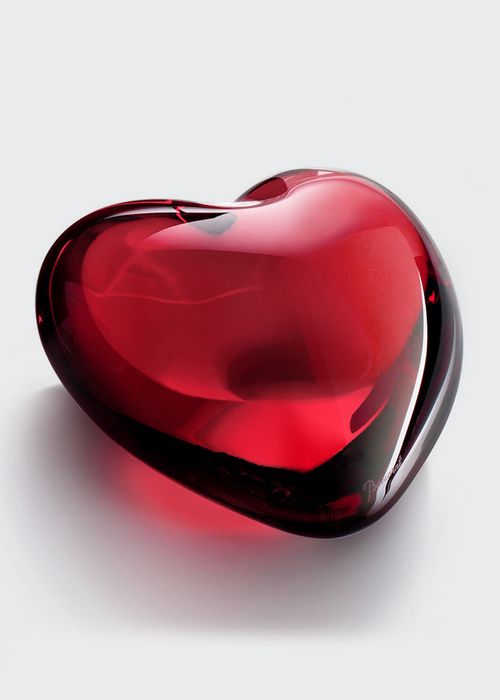 Ruby Puffed Heart