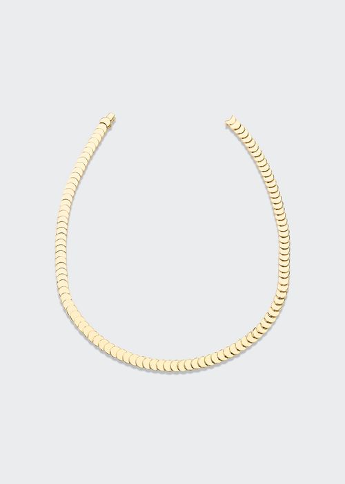 Luna Necklace in Yellow Gold