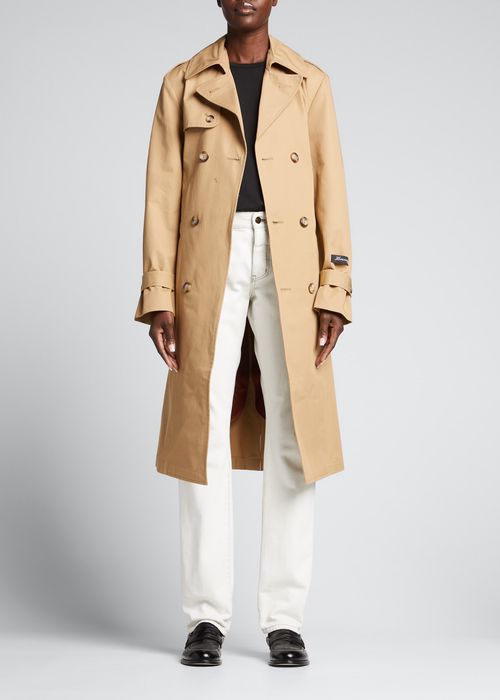 Belted Oversized Trench Coat