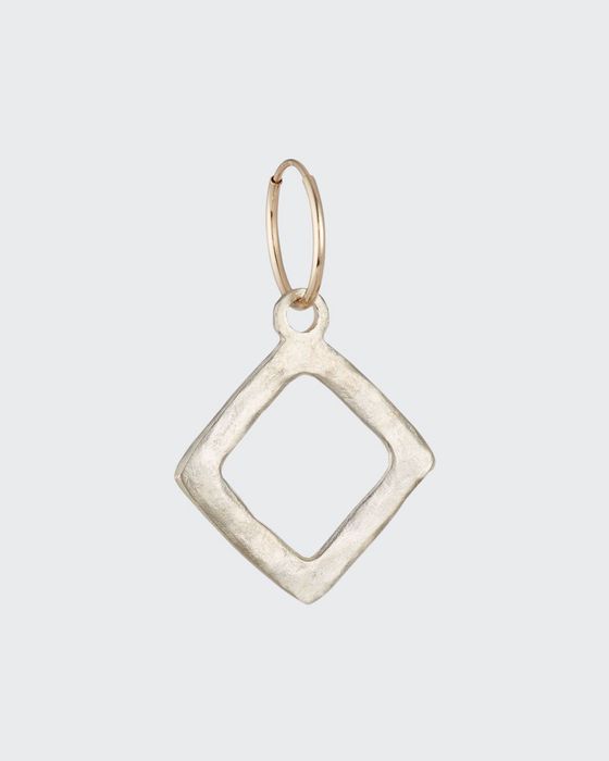 Square Single Compass Earring