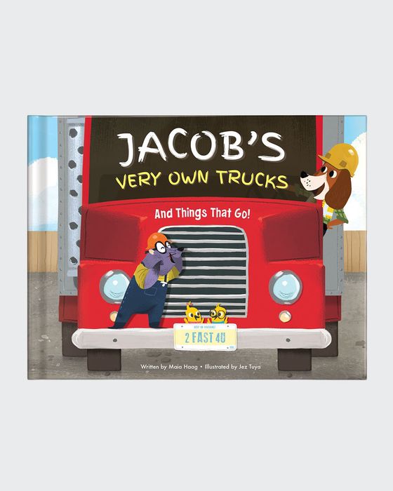 "My Very Own Trucks" Books by Maia Haag, Personalized