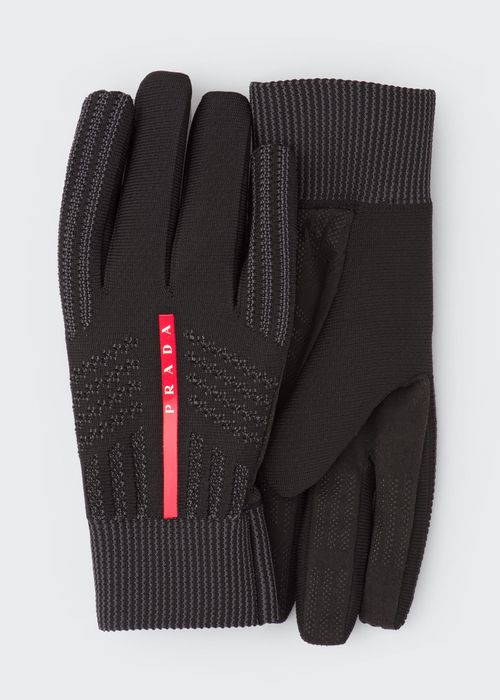 Men's Sport Knit Linea Rossa Gloves