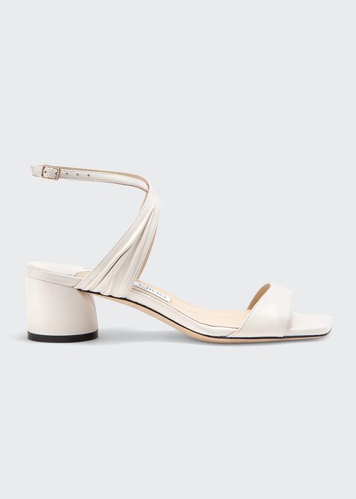 Jago Leather Ankle-Strap Sandals