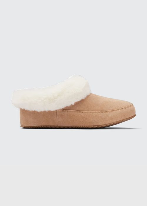 Go Coffee Run Suede Slippers