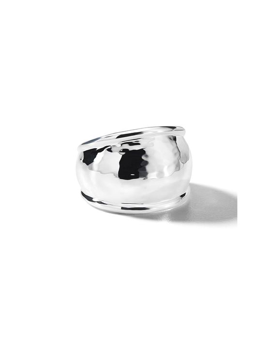 Classico Crinkle Hammered Dome Ring, Size 7