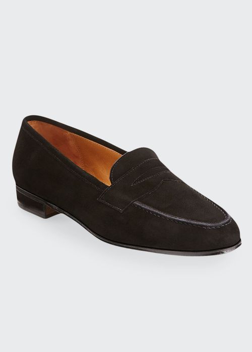 Suede Penny Keeper Loafer