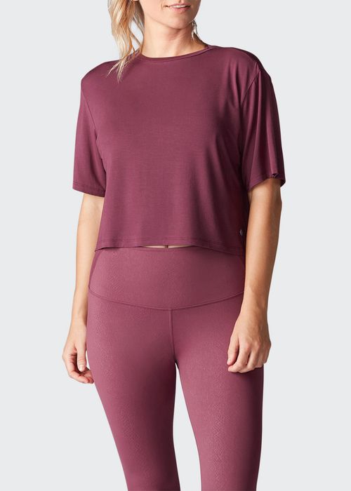 Cropped Active Tee
