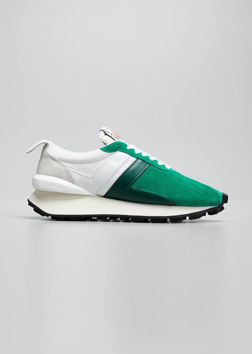 Men's Bumper Two-Tone Trainer Sneakers