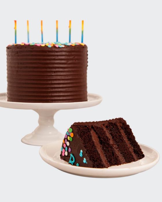 Gluten-Free Chocolate 4-Layer Birthday Cake, Serves 8-10