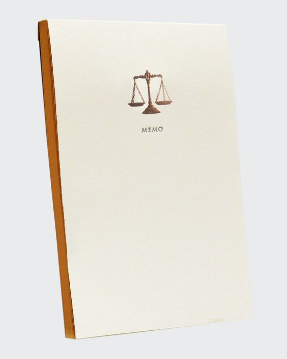 Justice Scales Jotter
