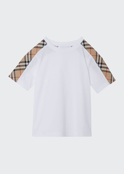 Boy's Walton Vintage Check T-Shirt, Size 3-14